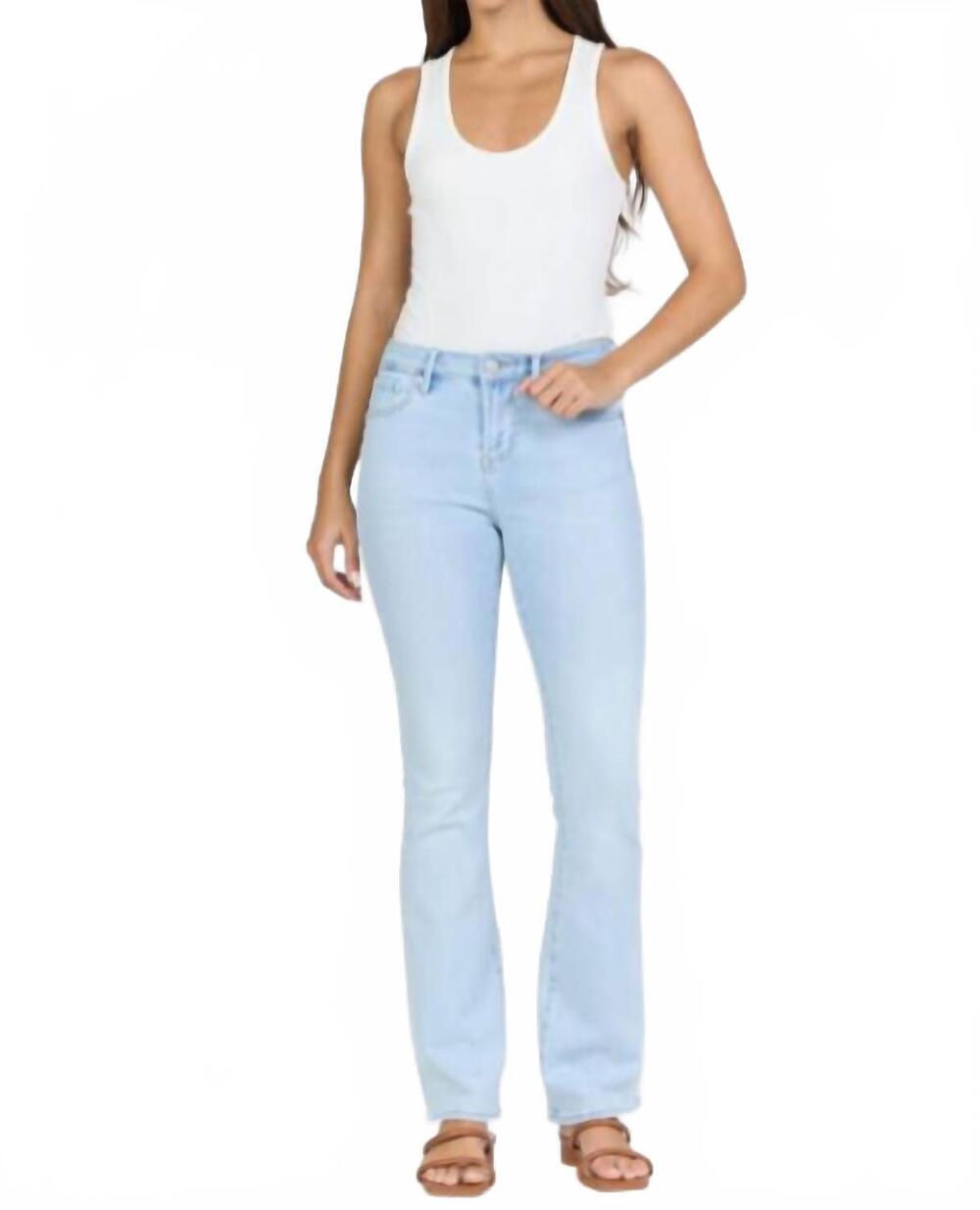 NEW DEAR JOHN DENIM jaxtyn bootcut jean in rain drop